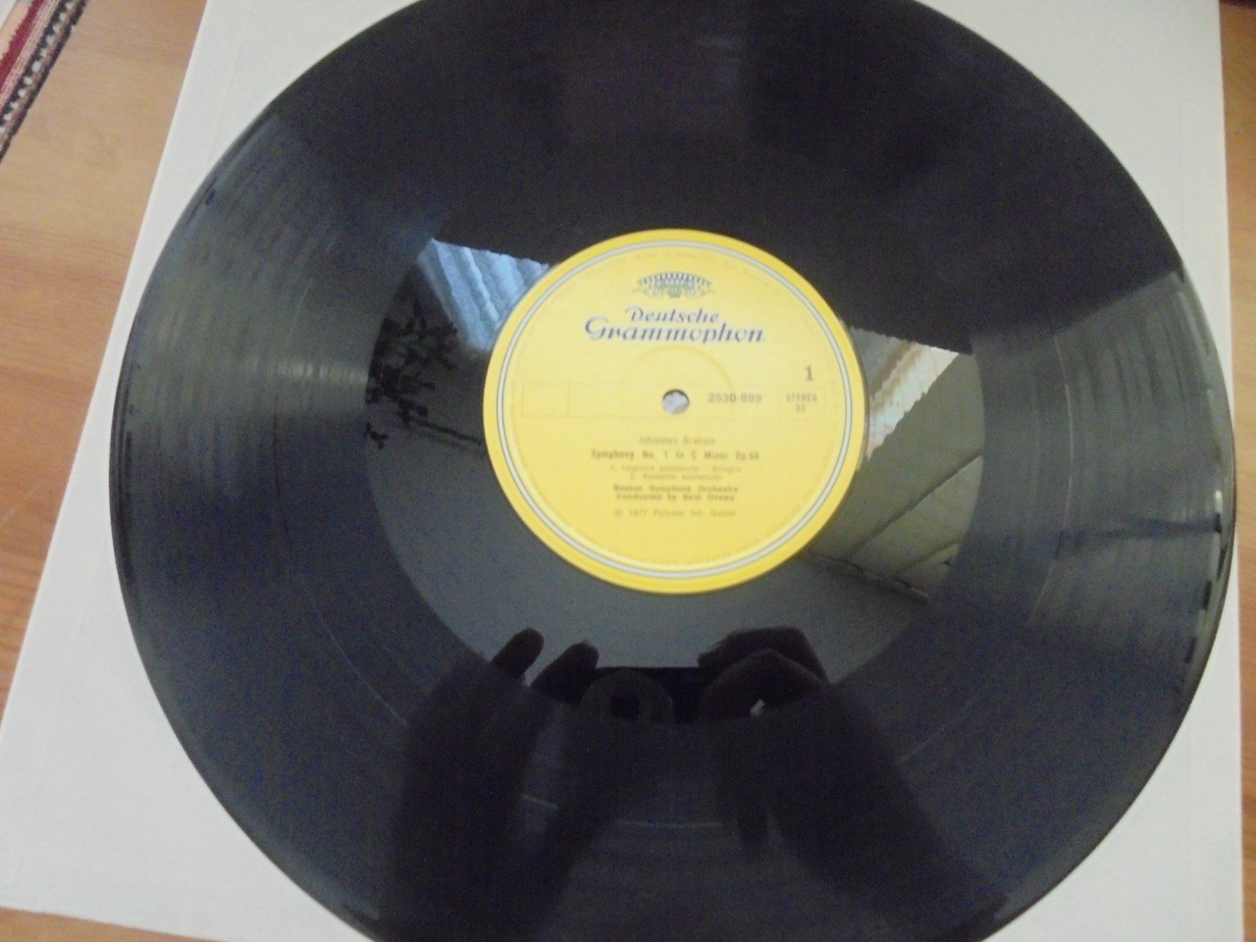 Dischi in vinile: Brahms " Symphony No. 1 "  Boston Symphony Orchestra / Ozawa – Usato da Crissier venduto da Promopost 2