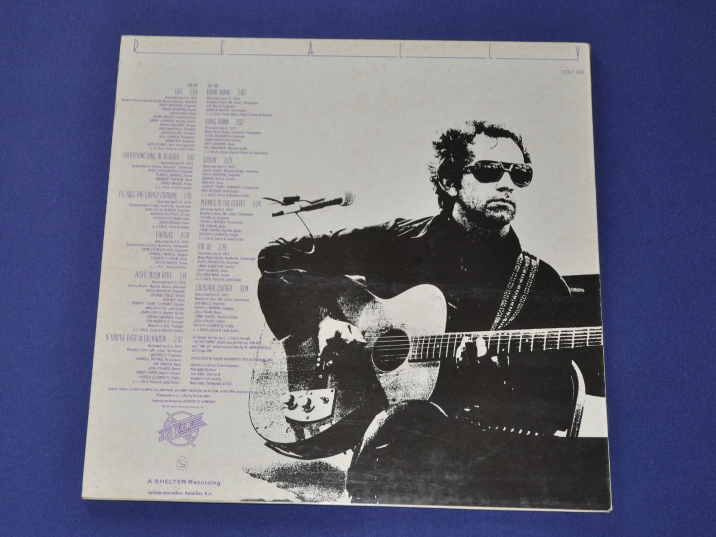 Dischi in vinile: LP J. J. Cale - Really – Usato da Boll venduto da Theodora15 1