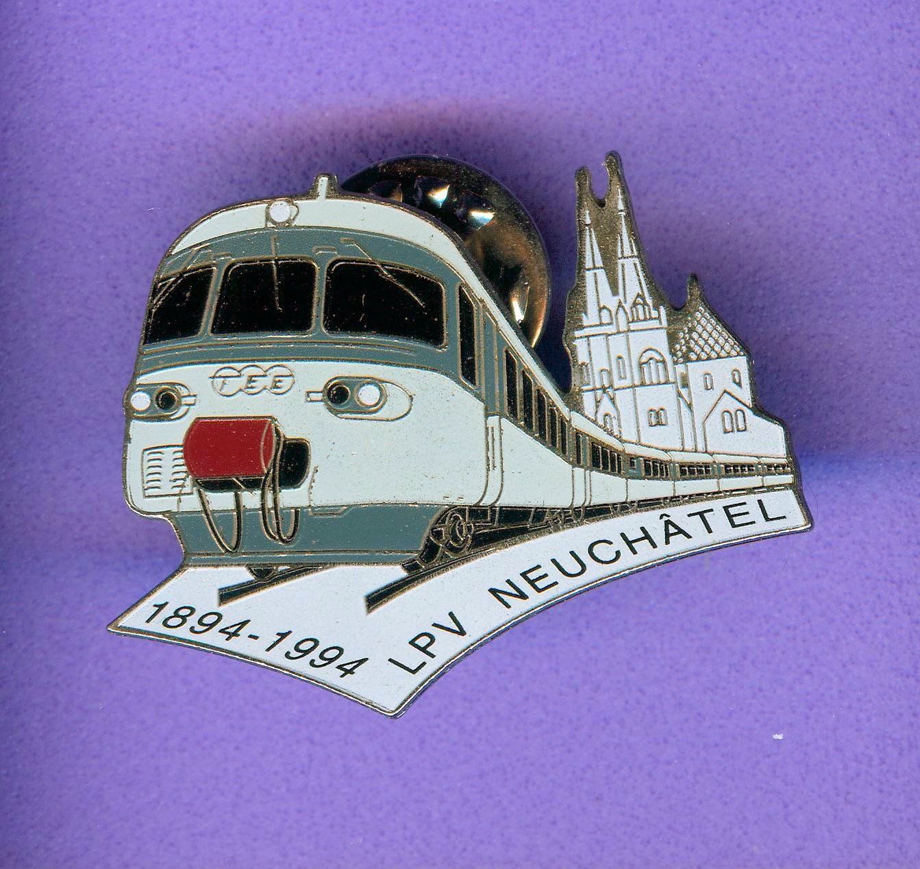 SBB/CFF/FFS Placchette & Badge: Schmid-Müller  TEE RABe EC  NEUCHATEL  Lim.500 – Usato da Winterthur venduto da Sammleroase