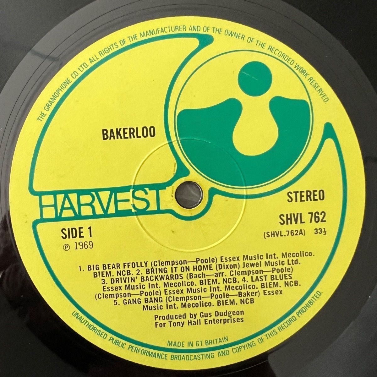 Schallplatten: Bakerloo - Same / 1. UK-Press. 1969 – Gebraucht aus Gais von soundcave57 3