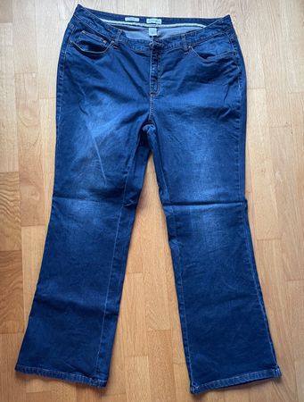 Jeans Bootcut, blau, Grösse 20 (=50)