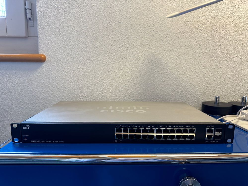 Netzwerkswitch CISCO SG200-26FP 26-Port Gigabit PoE Smart Sw | Kaufen ...