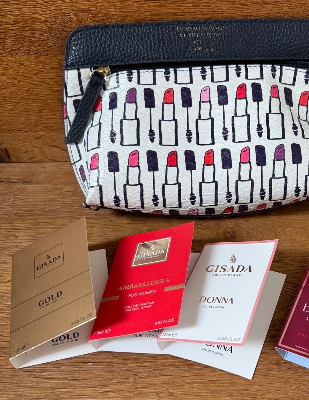 Parfum & Eau de Toilette: Parfüm Muster Set inkl. Kosmetiktasche – Neu (gemäss Beschreibung) aus Herzogenbuchsee von zukerka 1