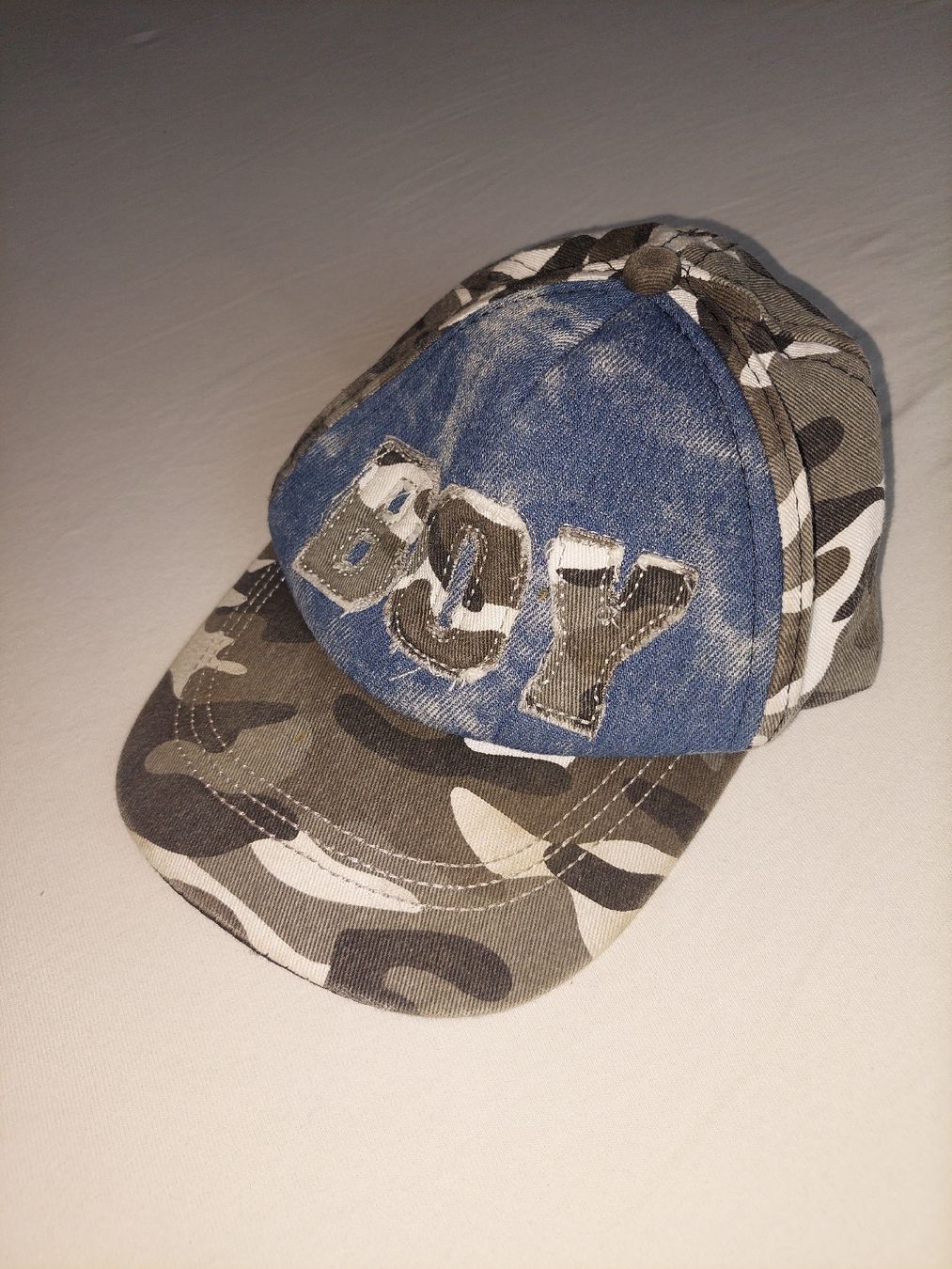 Giacche & Cappotti: Coole Junge Kappe / Cap mit Camouflage Muster, Gr 52/54 – Usato da Rudolfingen venduto da T.Mueller