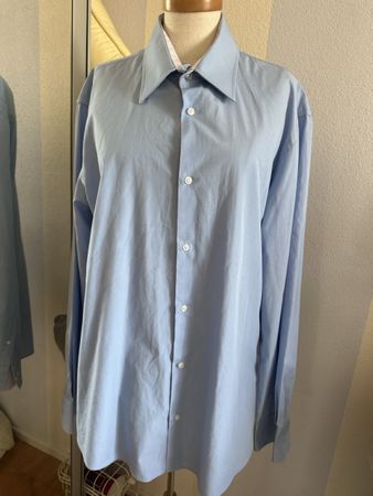 WE Easy Care Hemd blau Gr. 41 (50)