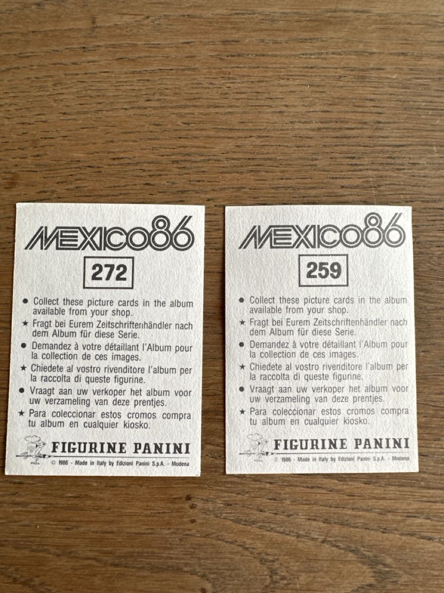 Panini Carte collezionabili: Panini Mexiko 86 Spanien – Nuovo (secondo la descrizione) da Frauenfeld venduto da Jose_luis 1