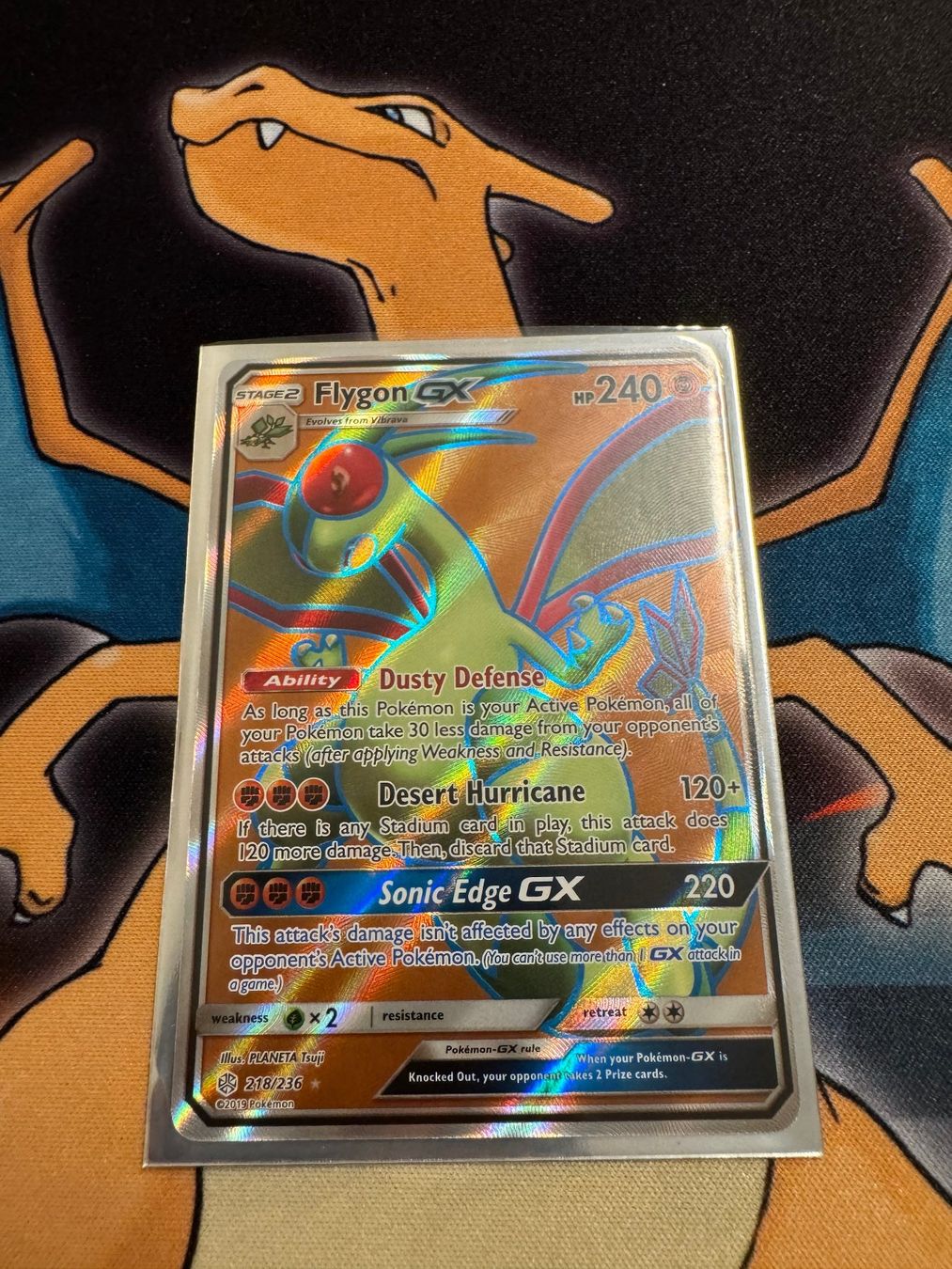 Pokémon Carte collezionabili: Flygon GX (CEC 218) - Cosmic Eclipse – Nuovo (secondo la descrizione) da Bülach venduto da Pfrenzel