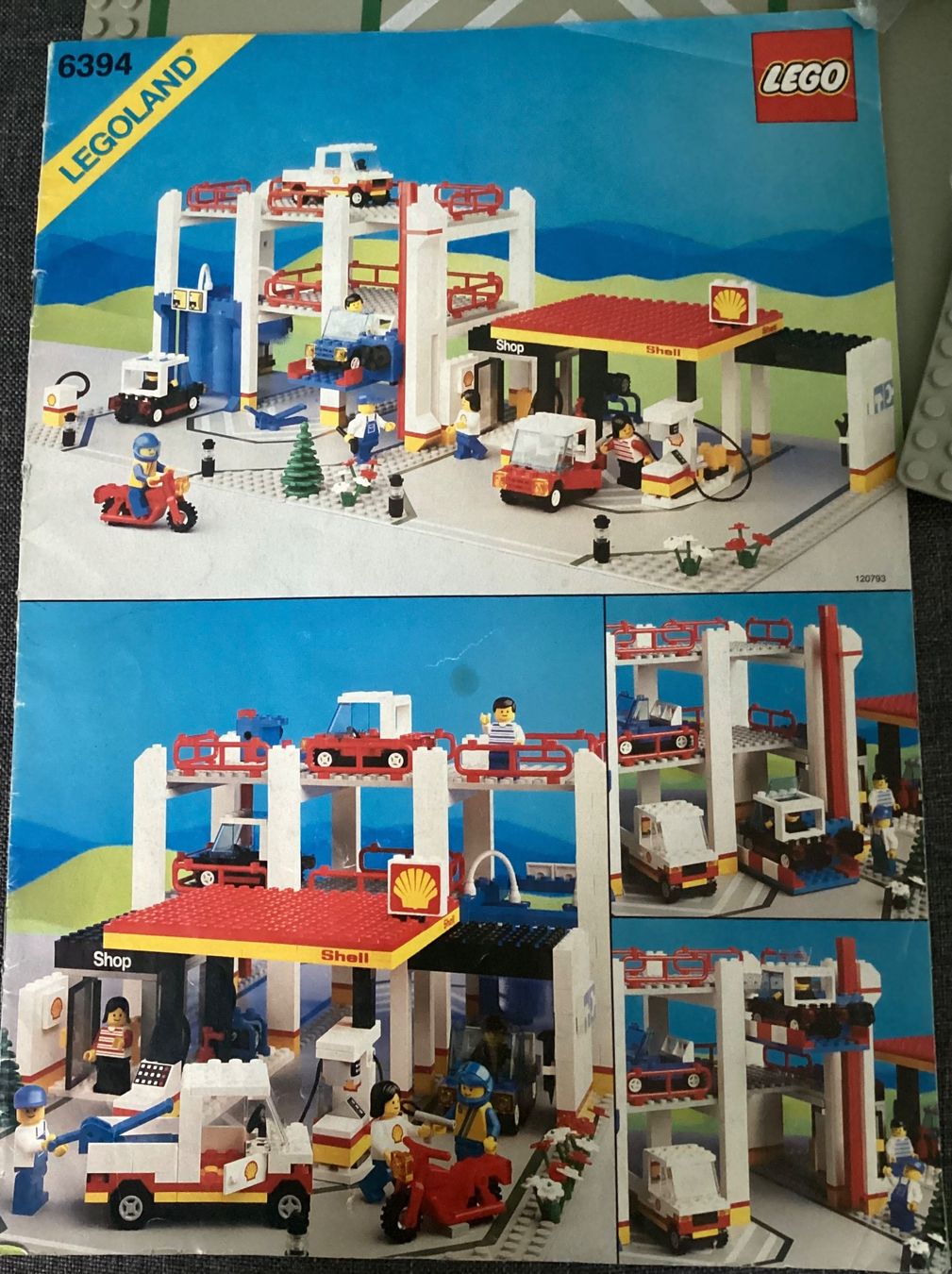 Lego 6394 Parkhaus Waschanlage Tankstelle von 1988 (Gebraucht) in ...