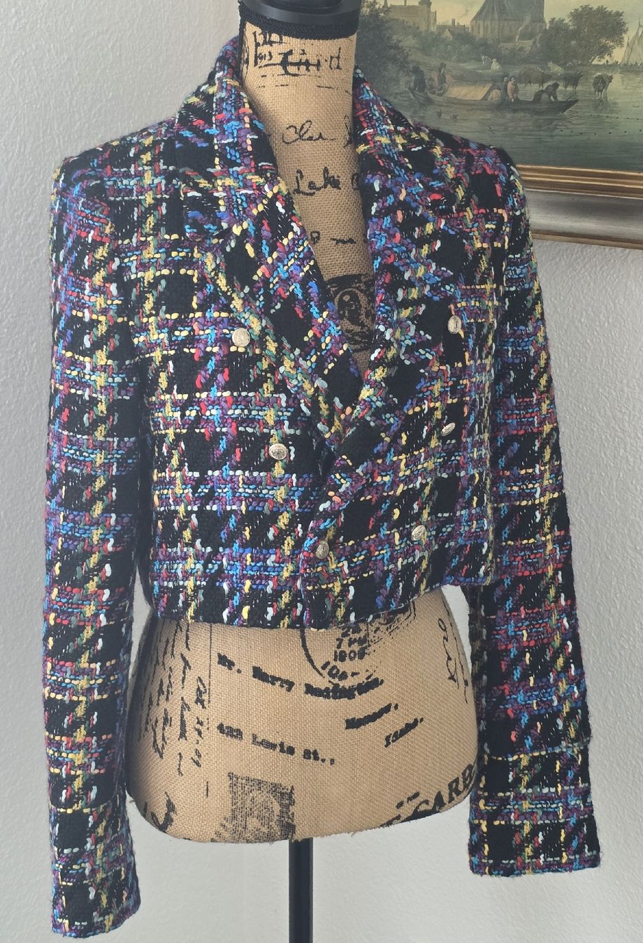 Zara Jacken: Zara Tweed Jacke, Gr. M, Top Zustand – Gebraucht aus Rheinsulz von Gilea 3