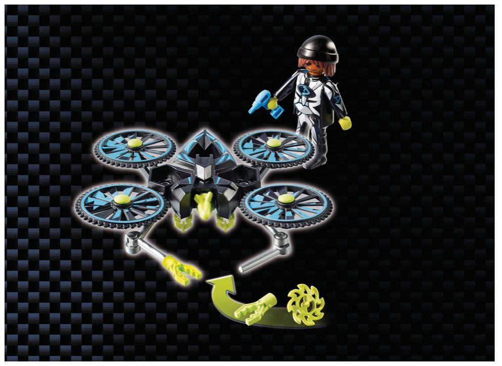 Playmobil Spielzeuge: Neu Playmobil Top Agent Dr. Drone's Command Center 9250 – Neu und originalverpackt aus Bettlach von Tradenet100 7