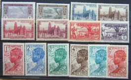 LOT ELFENBEINKÜSTE 1913 - 1936 PF