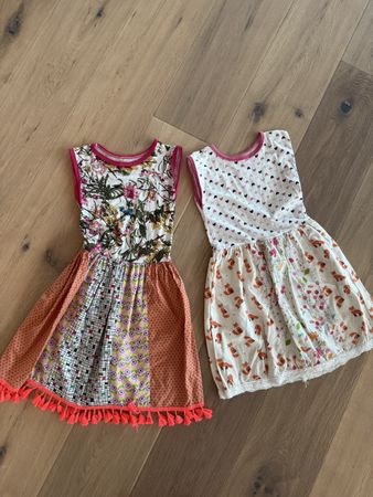 2 Sommerkleider Mädchen, Grösse 110/116, Top Zustand! (53)