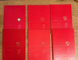 PTT Jahrbücher 1982 - 1987 komplett | Gestempelt