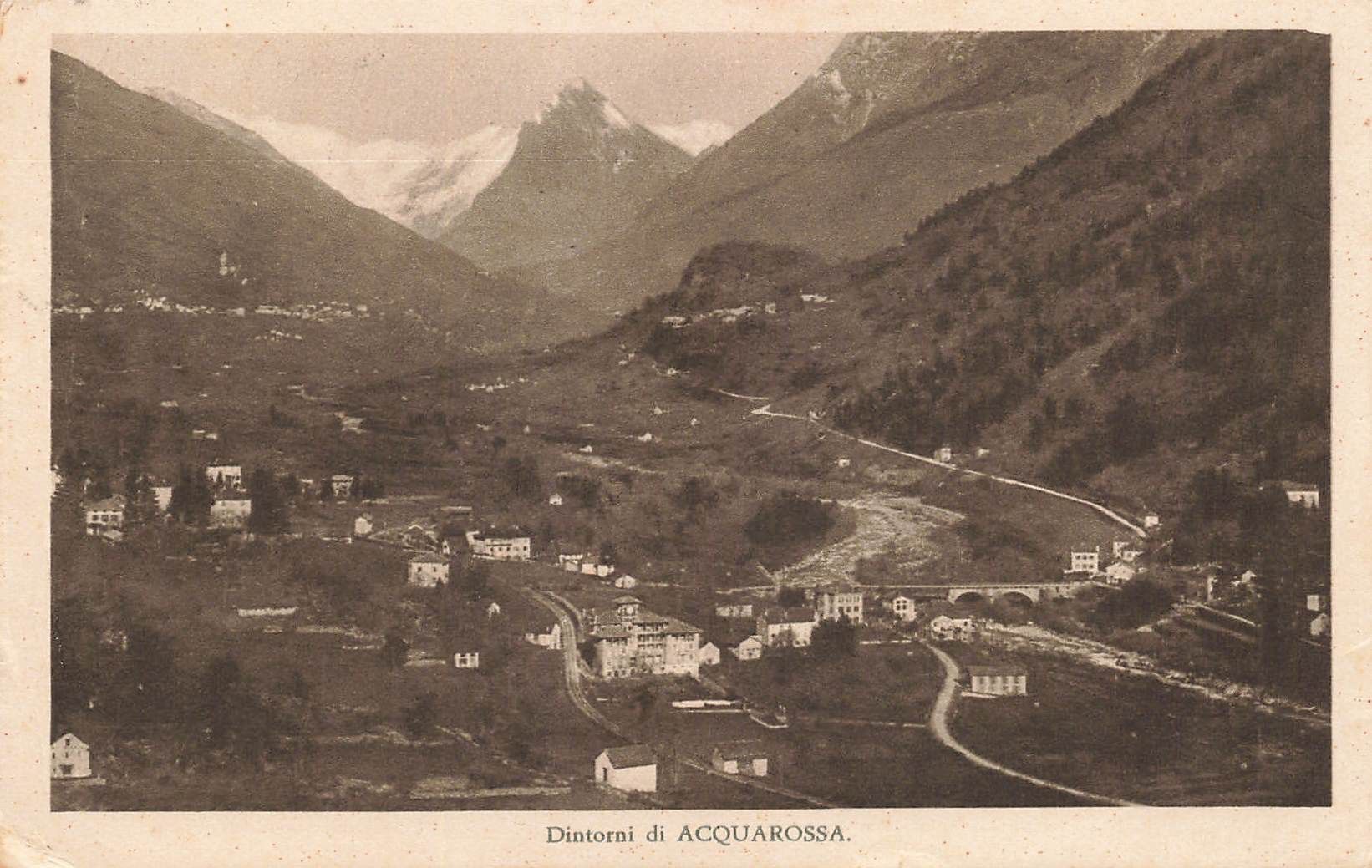 Cartoline postali: Dintorni Acquarossa valle di blenio – Usato da Biasca venduto da Blenio71
