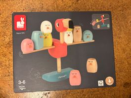 Janod Flamingo Wippe Balancier-Holzspielzeug  3-6 Jahre