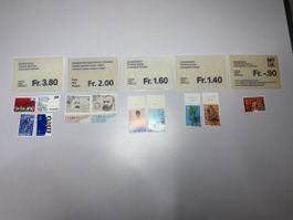 Alte Briefmarken Schweiz, diverse Jahrgänge, Top (145)