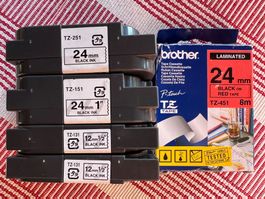 Brother TZ Schriftbänder für Touch Beschriftungsgeräte