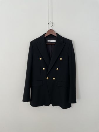 Zara Blazer Boutons dorés (TAILLE-1)