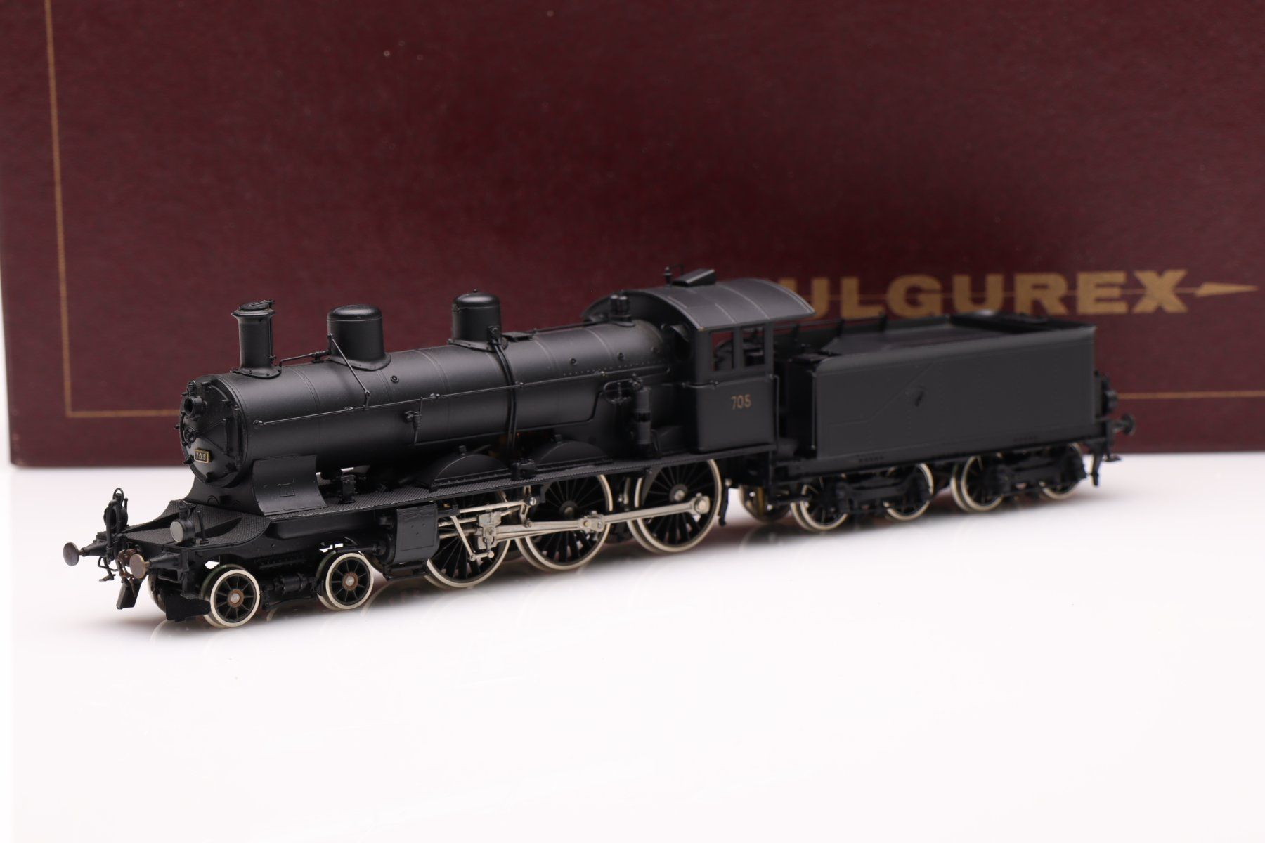 Fulgurex Modellini di ferrovie: Fulgurex SBB A 3/5 705 Dampflok DC, H0 – Usato da Ried (Muotathal) venduto da Modellbahn.swiss