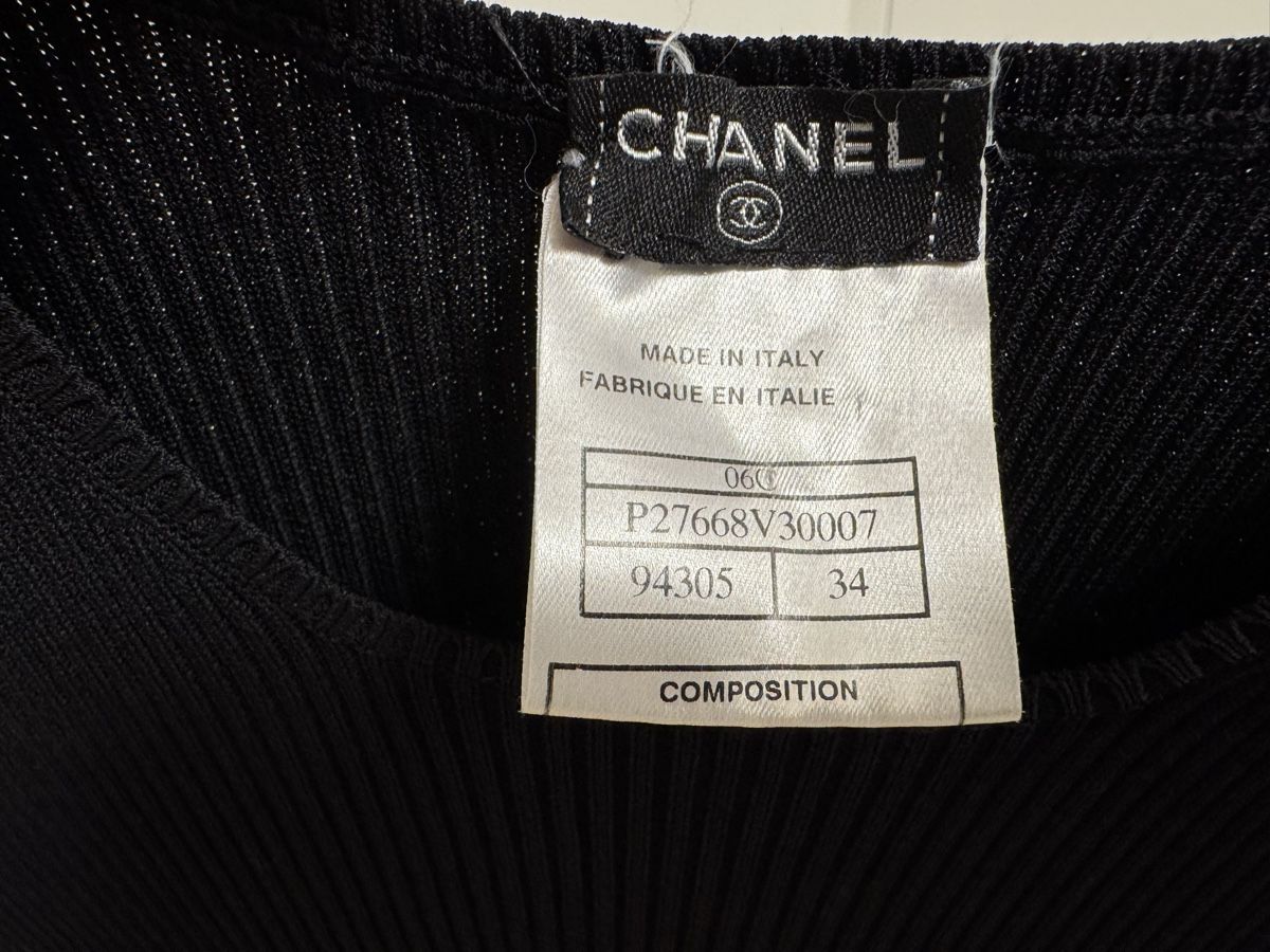 Chanel Vestiti: Chanel Kleid, Gr. FR 34, schwarz – Usato da Zollikon venduto da stl_8677 4
