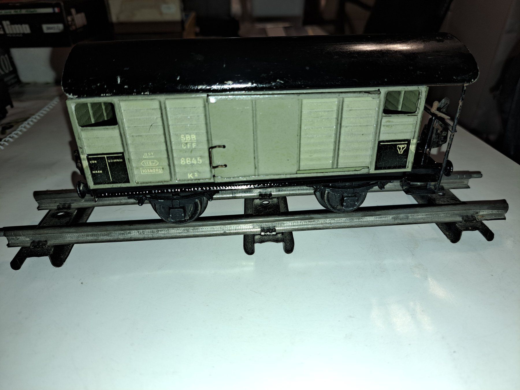 Buco Modelleisenbahnen: Spur 0 Güterwagen SBB – Gebraucht aus Schwanden GL von roerich20