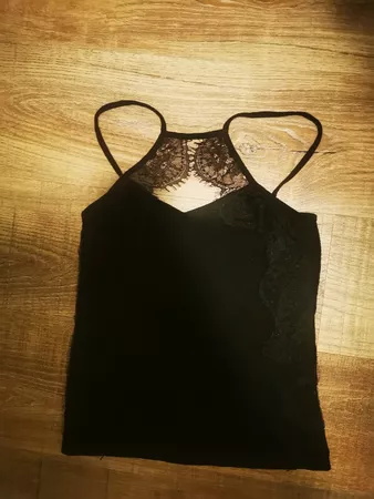 Schickes Even&Odd Top, schwarz, Grösse M neuwertig!