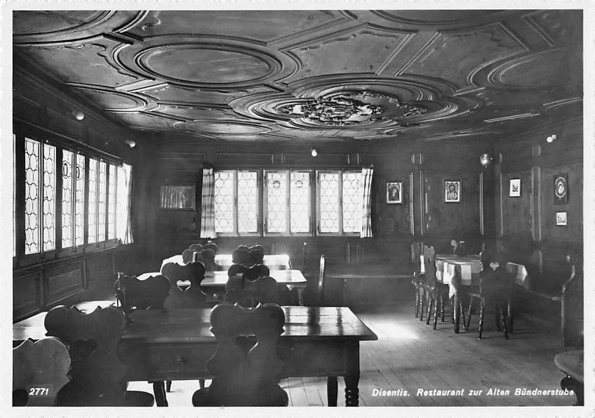 Cartoline postali: GRUSS aus DISENTIS 1945 – Usato da Winterthur venduto da SchatzchischtliWinti