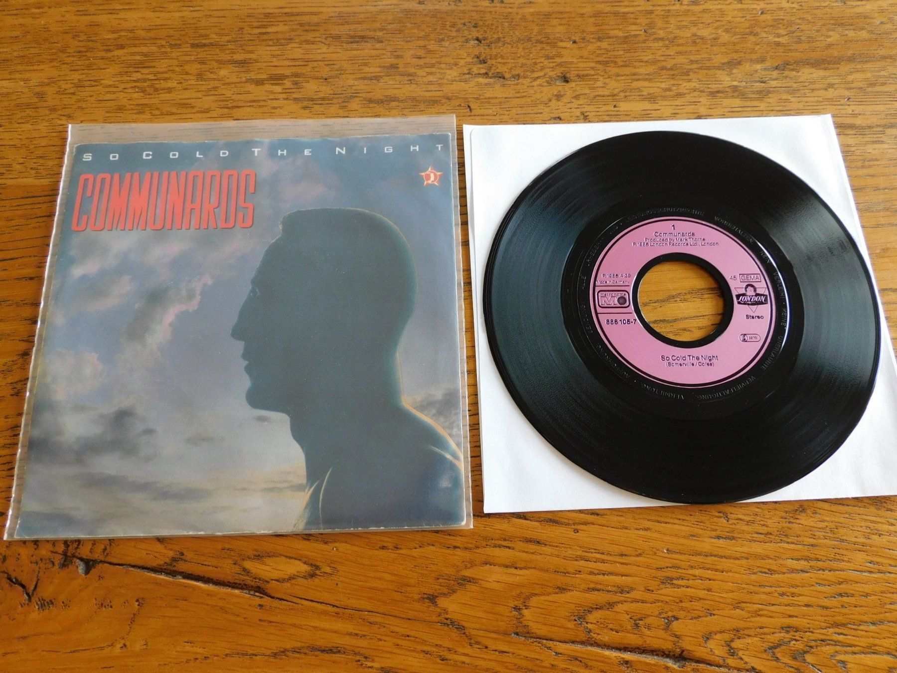 Schallplatten: Communards‎– So Cold The Night – Gebraucht aus Emmenbrücke von lamorak