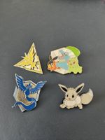 Pokémon Anstecknadeln 4er Set neu