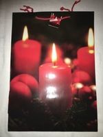 Weihnachtstüte Geschenktüte Verpackung Kerzen Tüte gross