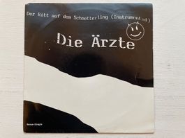 Die Ärzte - Der Ritt auf dem Schmetterling - 7" Single, 1988