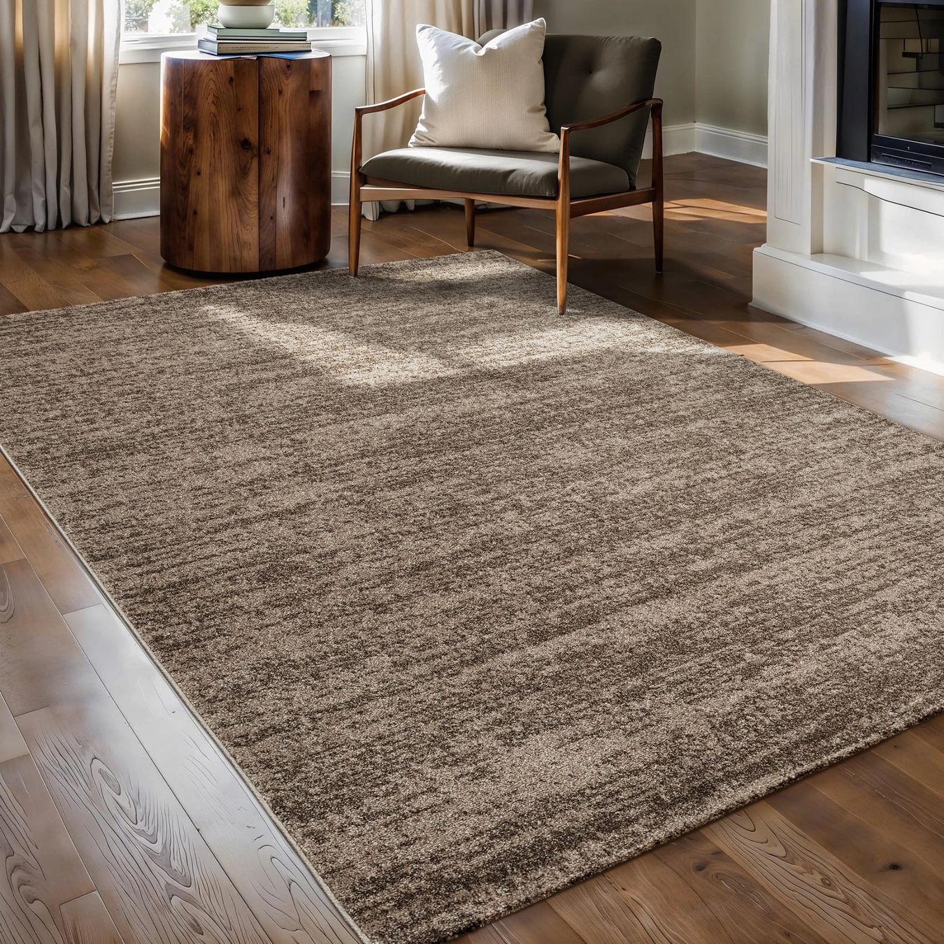 Tappeti: Moderner kurzflor Teppich, 9600 Brown, 160x230 – Nuovo e nell'imballaggio originale da Reinach AG venduto da carpethouse