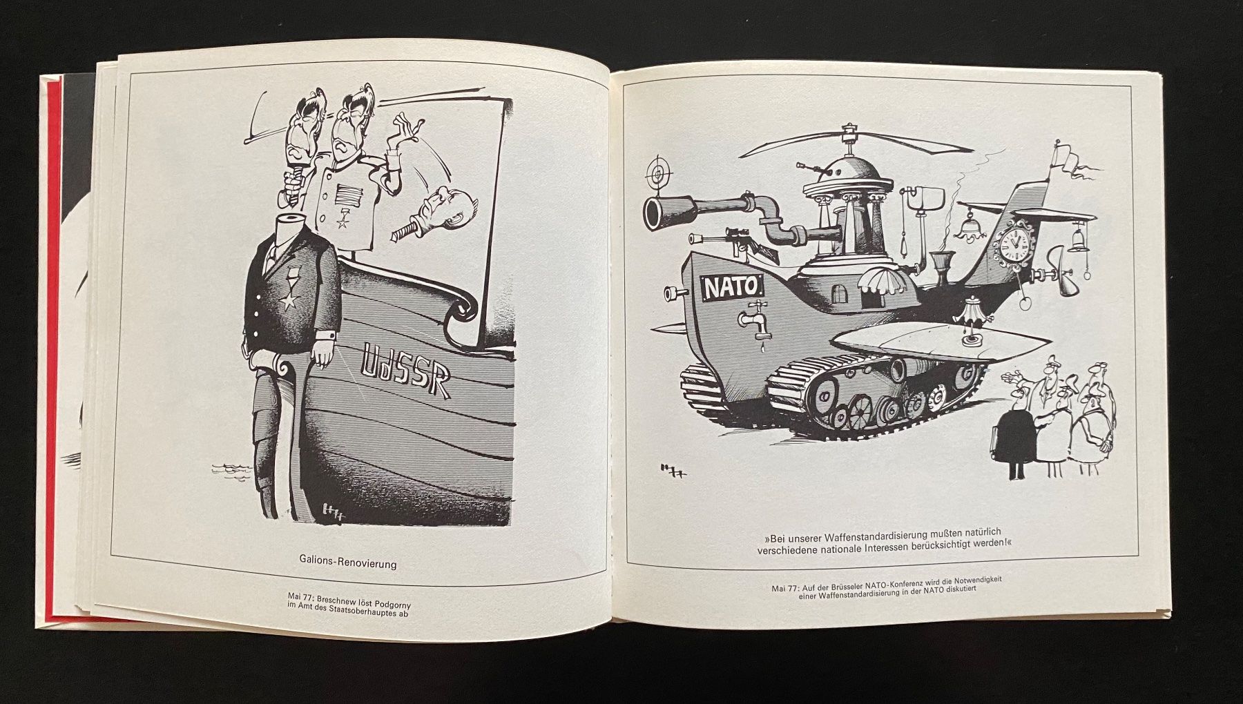 Fumetti: Haitzinger Karikaturen  / 1977 – Usato da Nussbaumen AG venduto da schuba2000 4