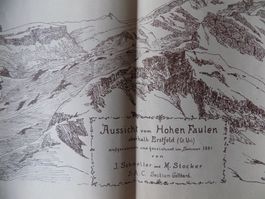 Panorama oberhalb Erstfeld Sicht vom Hohen Faulen