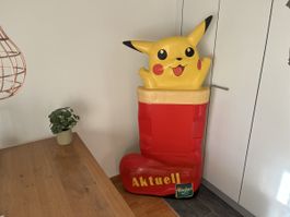 Originaler POKEMON Pikachu-Aufsteller (Hasbro), 90er / RAR!