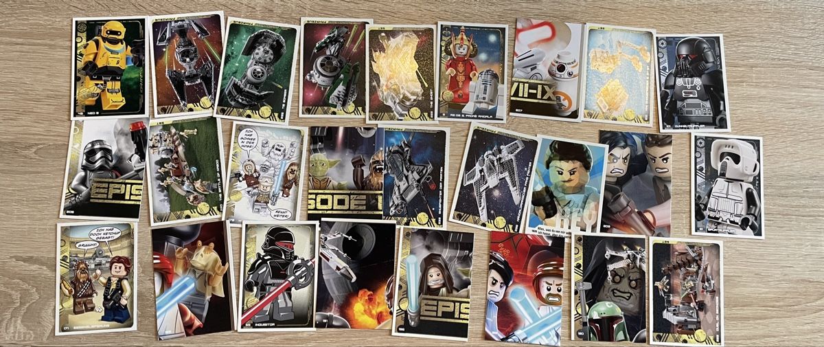 Star Wars Carte collezionabili: LEGO Star Wars Trading Cards – Nuovo (secondo la descrizione) da Sirnach venduto da ale_gg9v