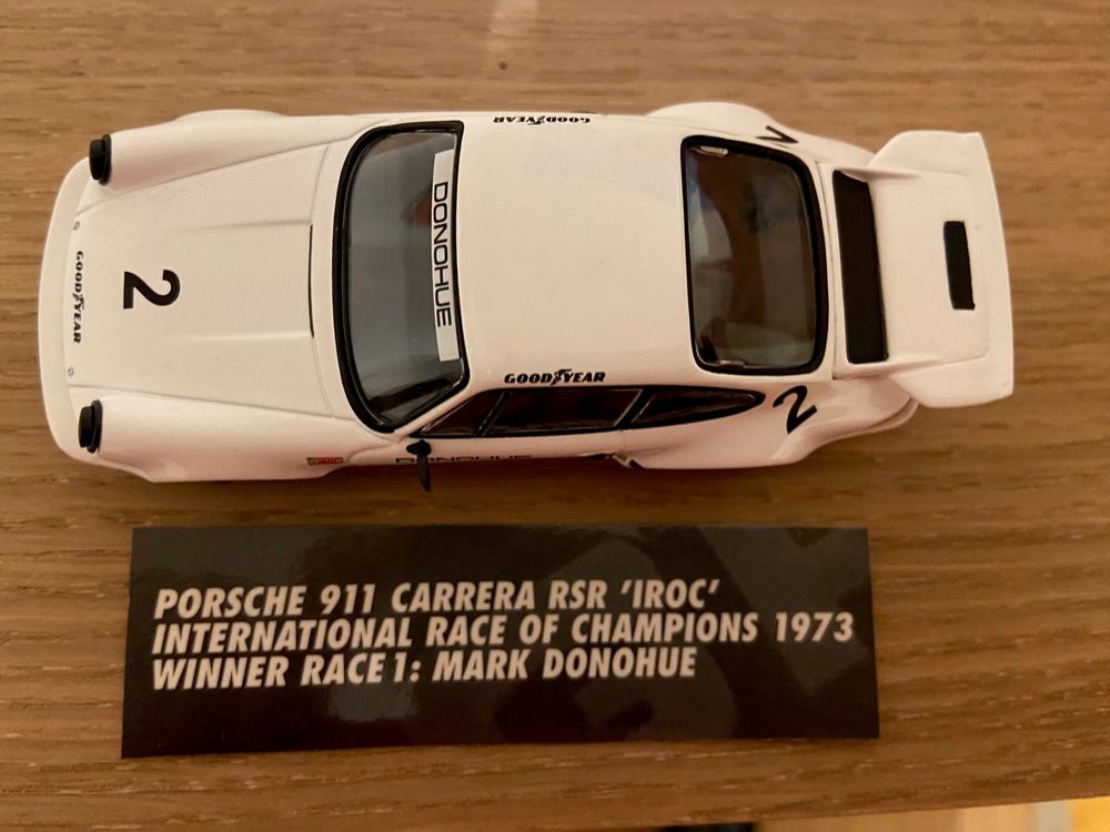 Coffret 2 Miniatures Porsche – 911 RSR 73 & 917/30 CanAm – Minichamps 1/43