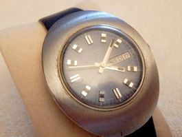 Informer, Automatic, 17 Jewels, Incabloc, Tay Date 38 x 47mm