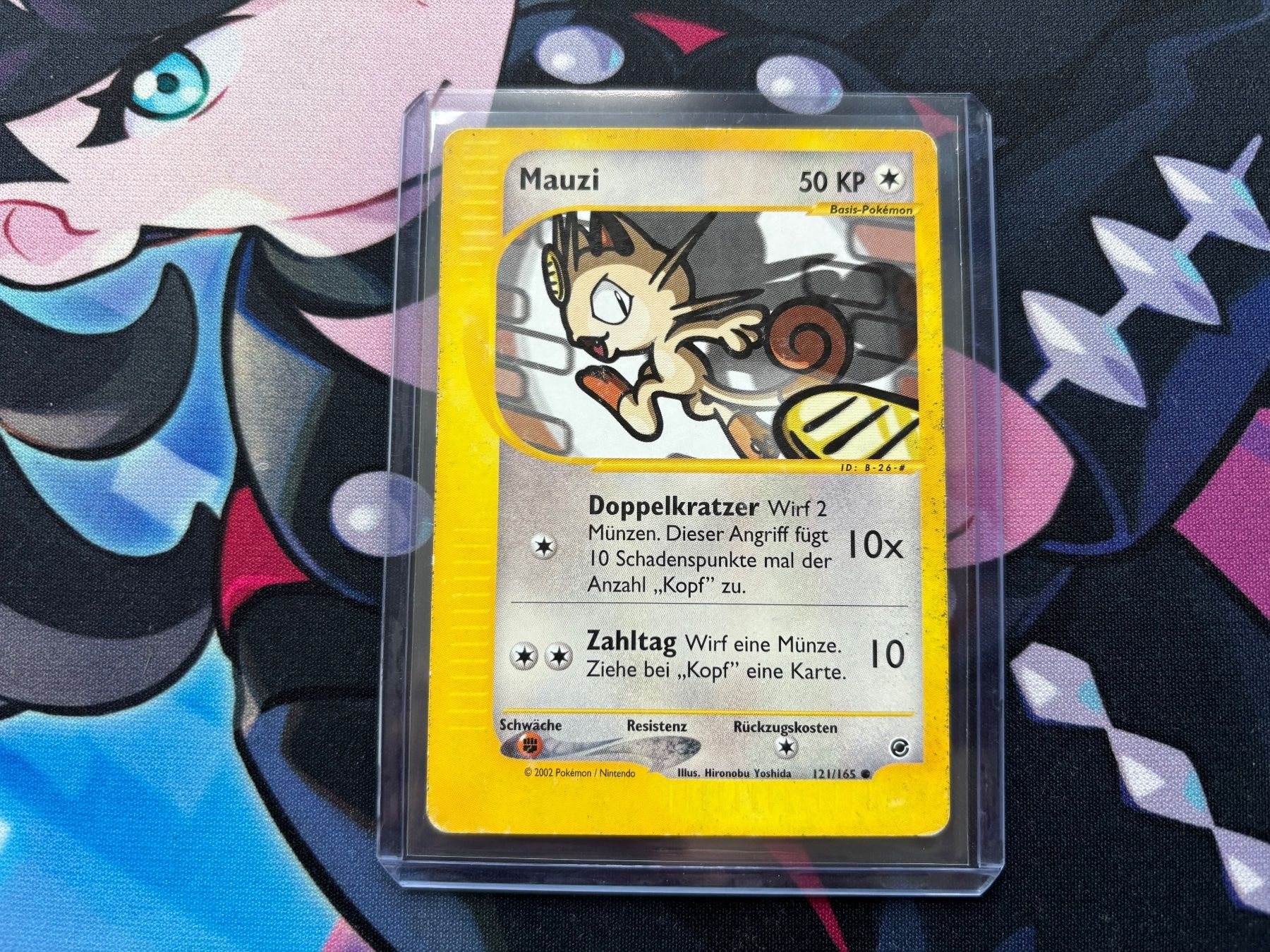 Pokémon Carte collezionabili: 2002 POKEMON Mauzi/ Meowth Expedition 121 – Usato da Wilen (Sarnen) venduto da Seeungeheuer