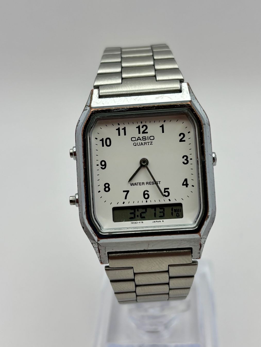 Casio Orologi: CASIO VINTAGE AQ\-230 – Difettoso da Rorschach venduto da ZeitWerk.10 6