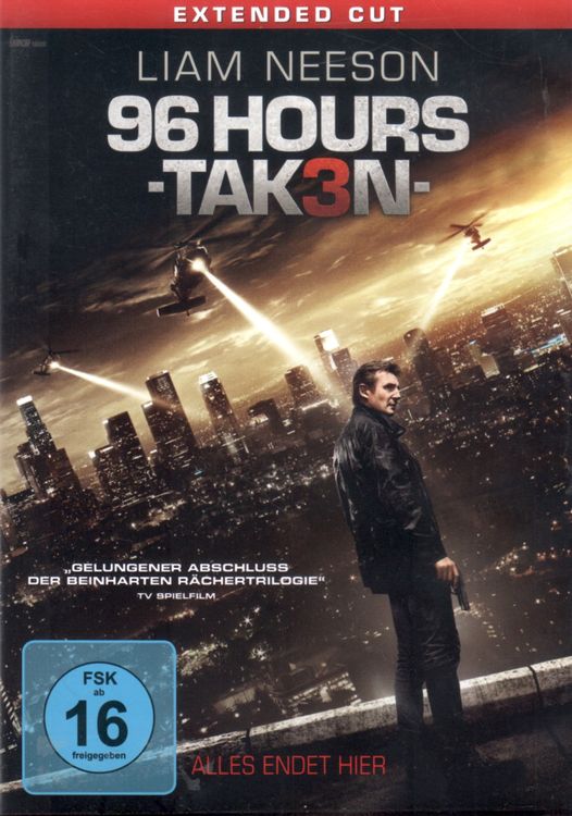 DVD: 96 Hours - Taken (Teil 1, 2 und 3) (mit: Liam Neeson) (Gebraucht) in Tägerig für CHF 8