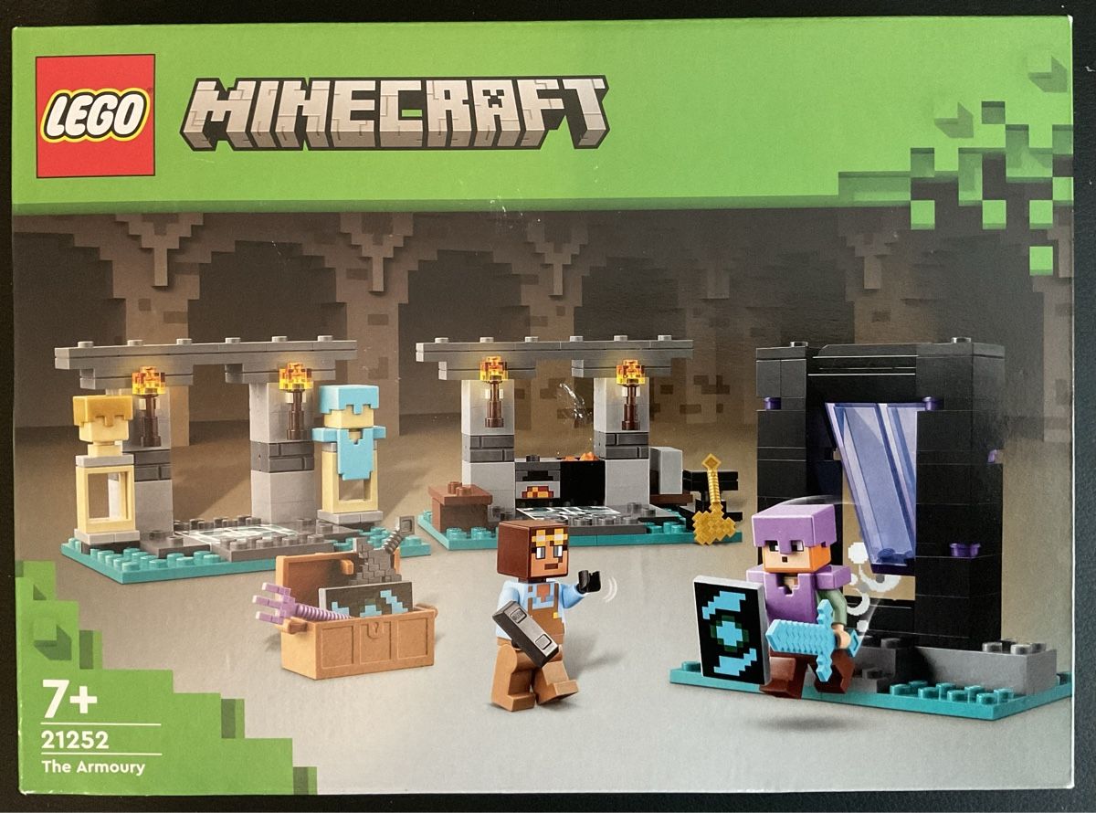 Lego Giocattoli: LEGO Minecraft: Die Waffenkammer – Nuovo (secondo la descrizione) da Rheinfelden venduto da Binkerus