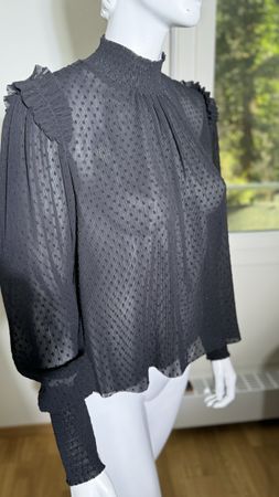 The Kooples Paris | schwarze Bluse | Gr S