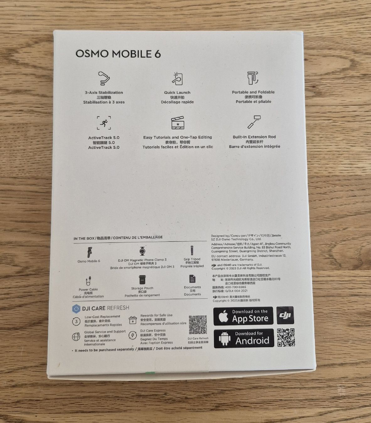 DJI Staffe: Smartphone Gimbal DJI Osmo Mobile 6 – Usato da Wermatswil venduto da Appolon7 7