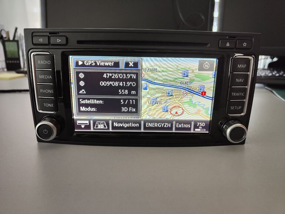 RNS 510 DAB+ Navi, passend zu VW T5 Bus und Touareg | Kaufen auf Ricardo