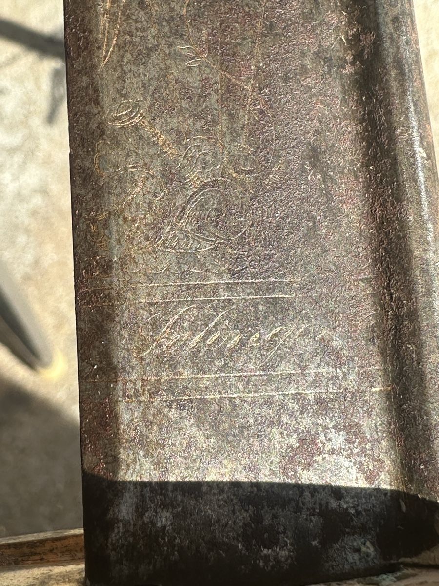 Armi bianche: Antiker Schweizer Offizierssäbel Solingen 95 cm – Usato da Zetzwil venduto da ZB05 9