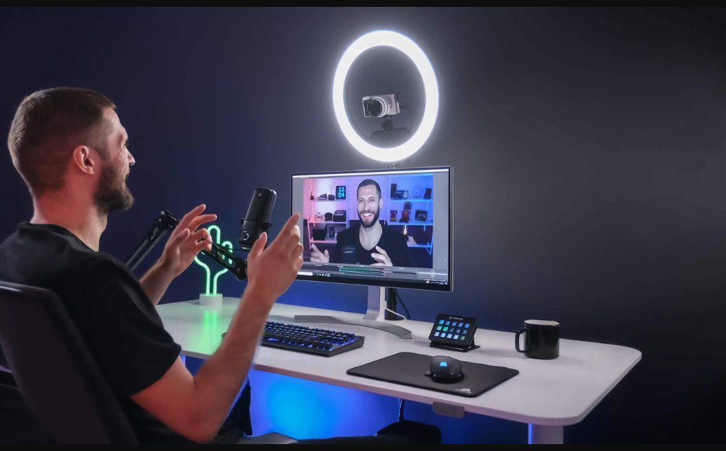 Elgato Lampade: Elgato Ring Light – Usato da Unterägeri venduto da IT-TechANDsecondhand
