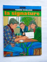 BD, tendre banlieue, la signature, Tito, Castermann, 1993