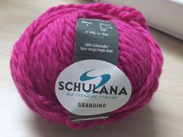 Wolle Schulana Grandino 100g pink neuwertig