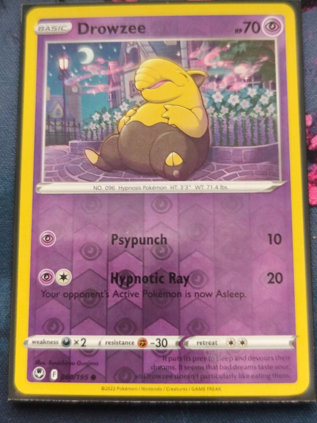 Pokémon Carte collezionabili: Pokemon Drowzee Silver Tempest EN – Nuovo (secondo la descrizione) da Schlossrued venduto da LAP2012